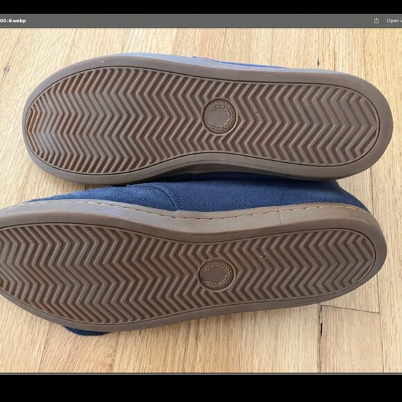 Vintage Fred Perry Mens Shoes Size US 9/UK 8 Indigo Suede Chukka Desert Boots - Picture 6 of 7